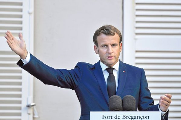 El presidente Macron aspira a recuperar en 2022 el nivel de actividad de 2019. Foto: Reuters
