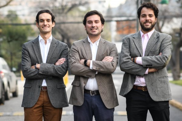 Fundadores de Keiron, Álvaro de la Barra, Alejandro Yung y Martín Cruz.