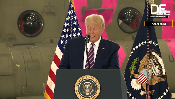 <p>Ahora en DF: Trump advierte que respondería a un ataque de Irán con uno "mil veces mayor"</p>