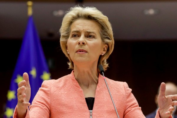 Ursula von der Leyen, presidenta de la Comisión Europea. Foto: Reuters