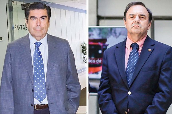 A la izquierda, Mario Valcarce. A la derecha, José Luis Domínguez.