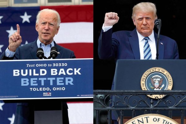 Joe Biden y Donald Trump medirán sus fuerzas en la elección presidencial del 3 de noviembre próximo. Foto: Reuters
