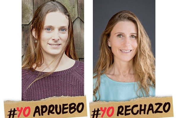 Yo rechazo/Yo apruebo: Anne Traub y Francisca Sotta