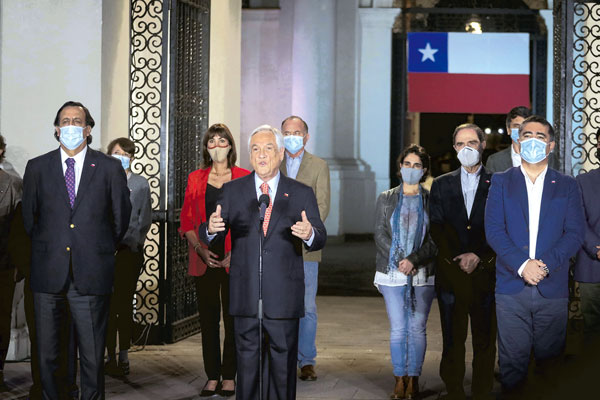 Presidente Piñera: “Es el comienzo de un camino que todos juntos debemos recorrer”