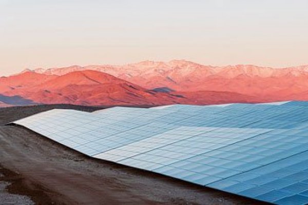 Planta Fotovoltaica El Romero Solar ubicada en Vallenar.