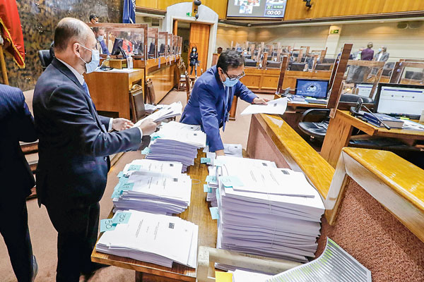 El Presupuesto tiene plazo hasta el 30 de noviembre para su despacho. Foto: Agencia Uno