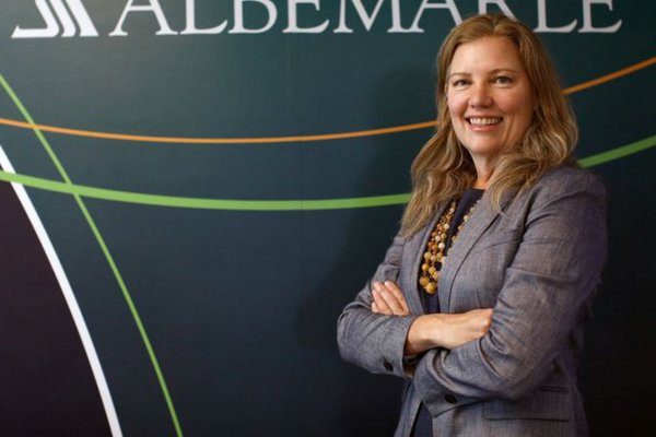 Ellen Lenny-Pessagno, Country Manager de Albemarle en Chile. Foto: Reuters