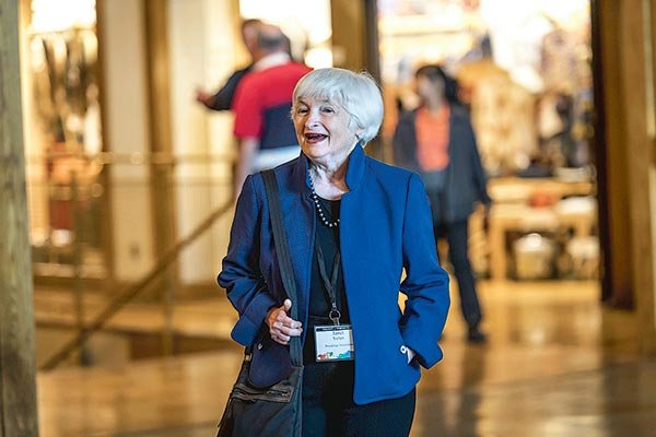 Yellen presidió la Fed de San Francisco, fue gobernadora del banco, luego vicepresidenta y finalmente asumió como la máxima autoridad. Foto: Bloomberg