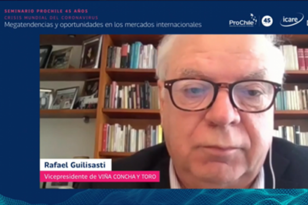 Rafael Guilisasti y los problemas en Chile: “"Tenemos una urgencia, tenemos una fractura política"