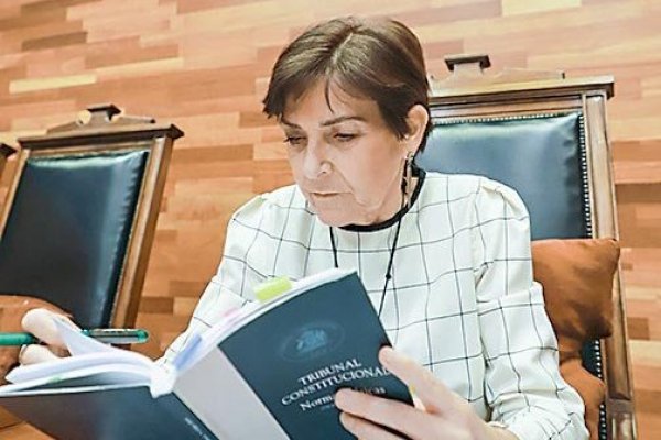María Luisa Brahm encabeza el Tribunal Constitucional (TC). Foto: Archivo