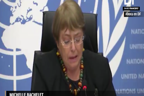 <p>Ahora en DF| Bachelet confirma presiones por parte del gobierno de Venezuela en votación del domingo</p>