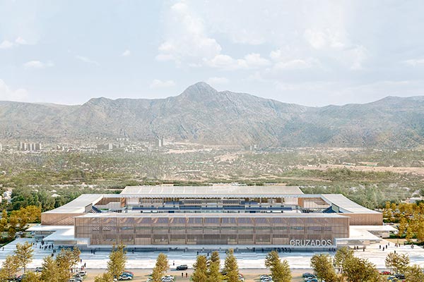 Cruzados presenta diseño de nuevo estadio, que financiaría con aumento de capital