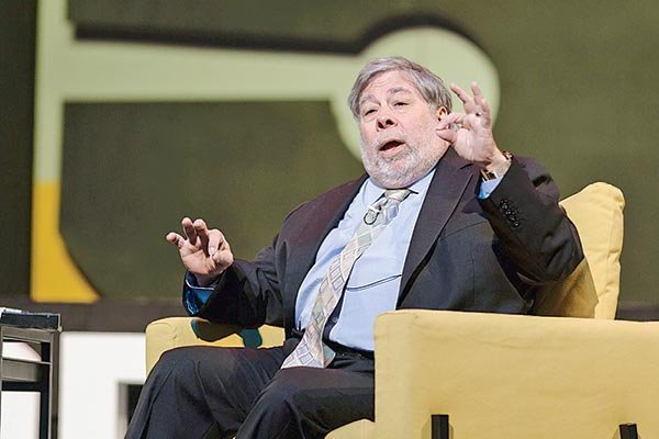 Steve Wozniak, cofundador de Apple.