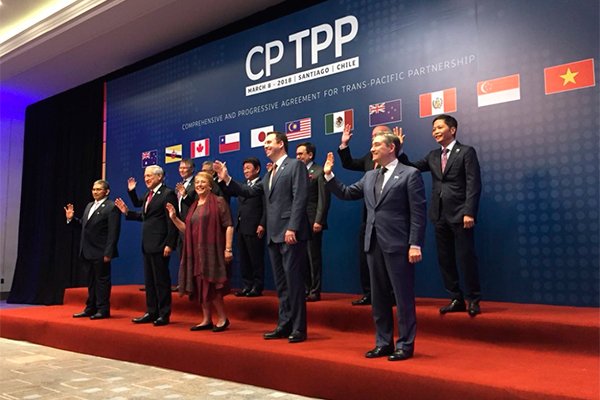 En marzo del 2018, en Santiago, se firmó el TPP-11