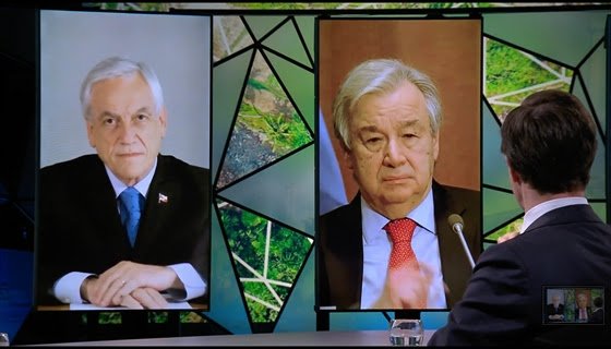 "Hoy estamos trabajando para incluir la adaptación en nuestra Estrategia Climática a Largo Plazo", dijo el mandatario.