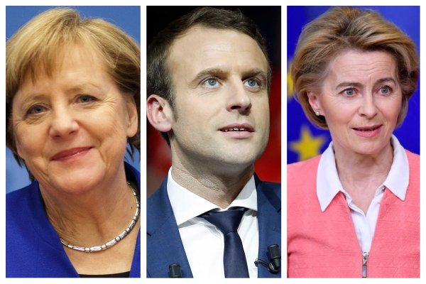 Merkel, Macron y Von der Leyen analizan los desafíos por el coronavirus en segunda jornada de Davos 2021