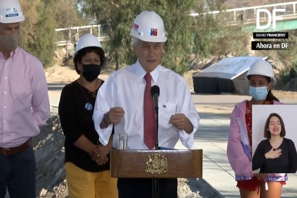 <p>Ahora en DF| Presidente Piñera anuncia el inicio de la construcción del Parque "Mapocho Río"</p>