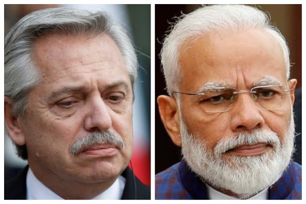 Fernández y Modi exponen fórmulas de cooperación para vacunas en la cuarta jornada de Davos