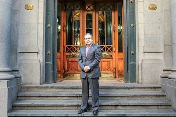 El gerente general de Banco de Chile, Eduardo Ebensperger.