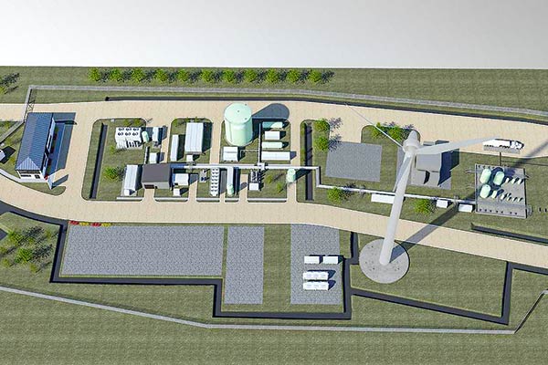 Primer proyecto piloto de hidrógeno verde ajusta obras ante mayores requerimientos hídricos de la planta