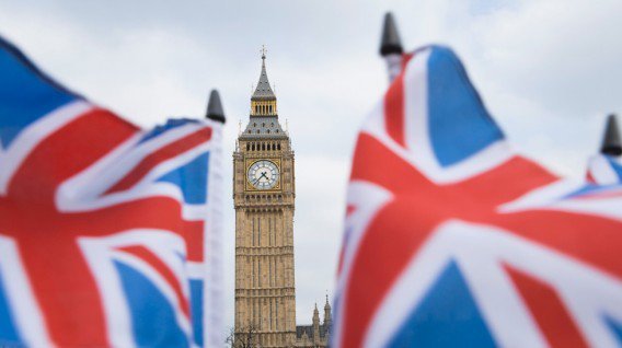 El PIB británico sufrió una contracción récord en 2020