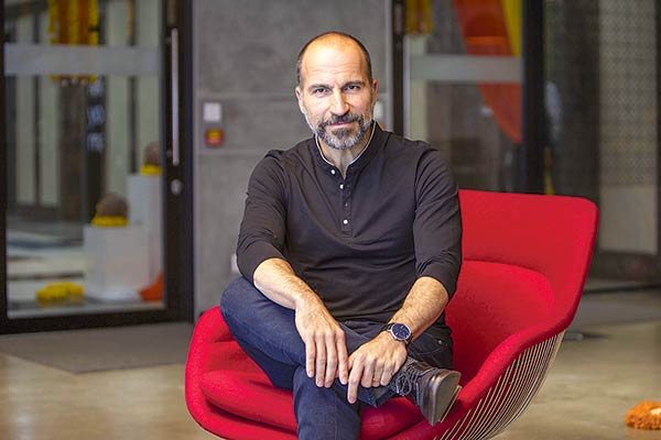 El CEO de Uber, Dara Khosrowshahi, dijo estar “dispuesto a hacer más” por los trabajadores. Foto: Bloomberg