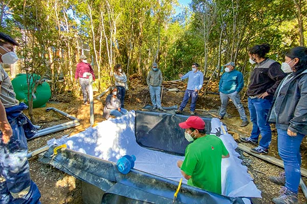 Proyectos pilotos de “construcción” de humedales buscan reutilizar aguas grises en riego