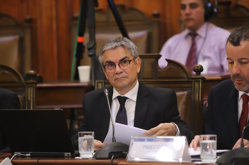 <p>Mario Marcel presidente del Banco Central.</p>