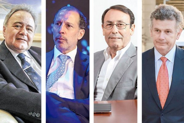 El empresario José Codner. El presidente de Moneda Asset Management, Pablo Echeverría. El empresario viñamarino, Eduardo Elberg. El gerente general de Consorcio Financiero, Patricio Parodi.