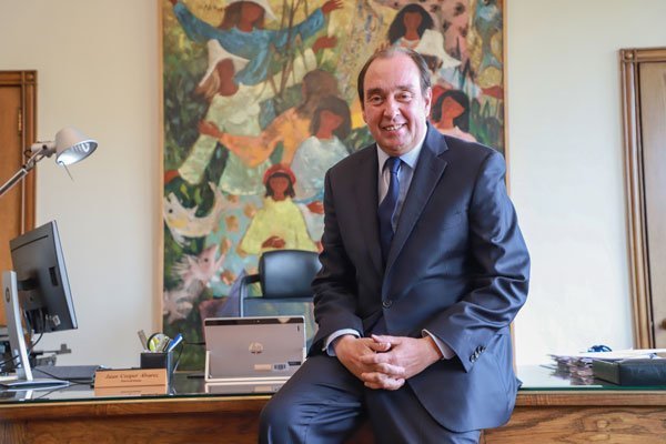 <p>El gerente general de BancoEstado, Juan Cooper. </p>