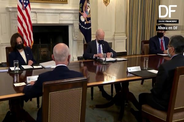 <p>Ahora en DF| Joe Biden le delega a Kamala Harris la tarea de "frenar" el flujo migratorio en la frontera sur</p>
