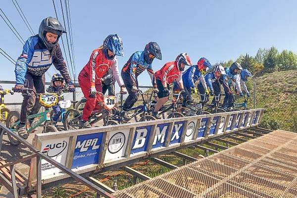 El bicicross volvió a agarrar velocidad en medio de la pandemia