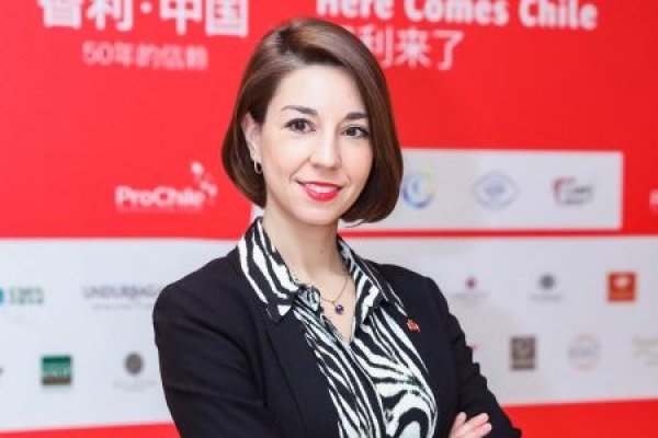 Natalia Cortés, directora comercial de ProChile en Beijing. Foto: ProChile