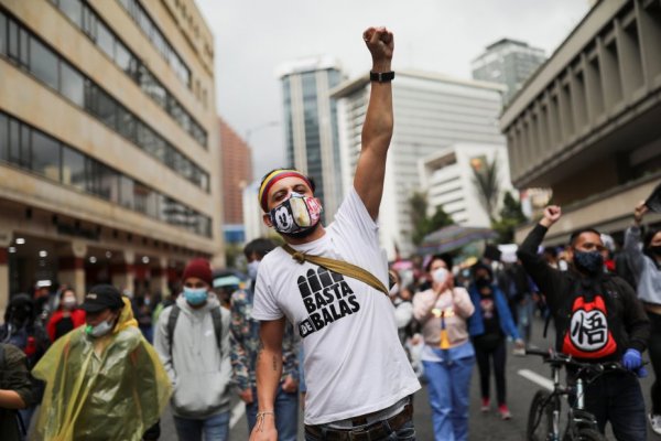 Jornadas de protestas en Colombia.