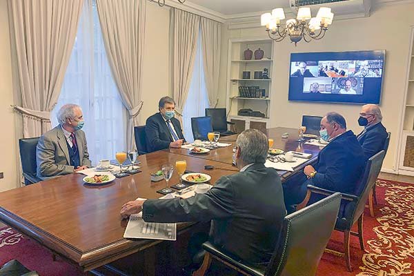 Vacunación, creación de empleo y capacitación: los temas que marcaron el primer cara a cara de Melero con los empresarios