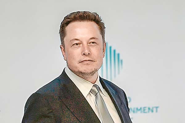 Elon Musk, fundador de la compañía de vehículos eléctricos Tesla y la aeroespacial Space X.