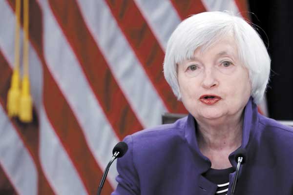 Yellen dice que aumento en inflación durará hasta final de 2021