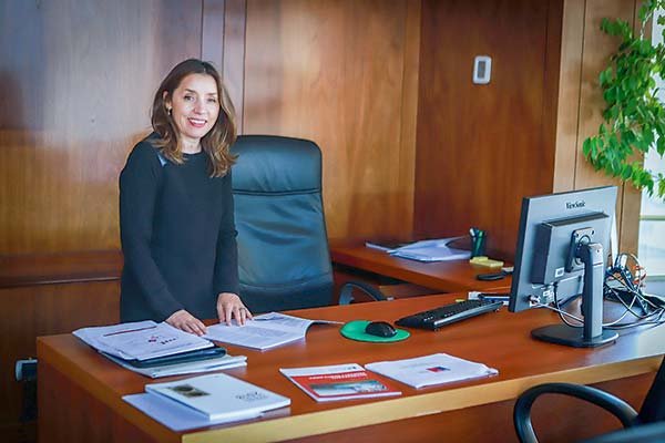 Loreto Bresky, directora del Instituto Nacional de Propiedad Industrial de Chile (INAPI).