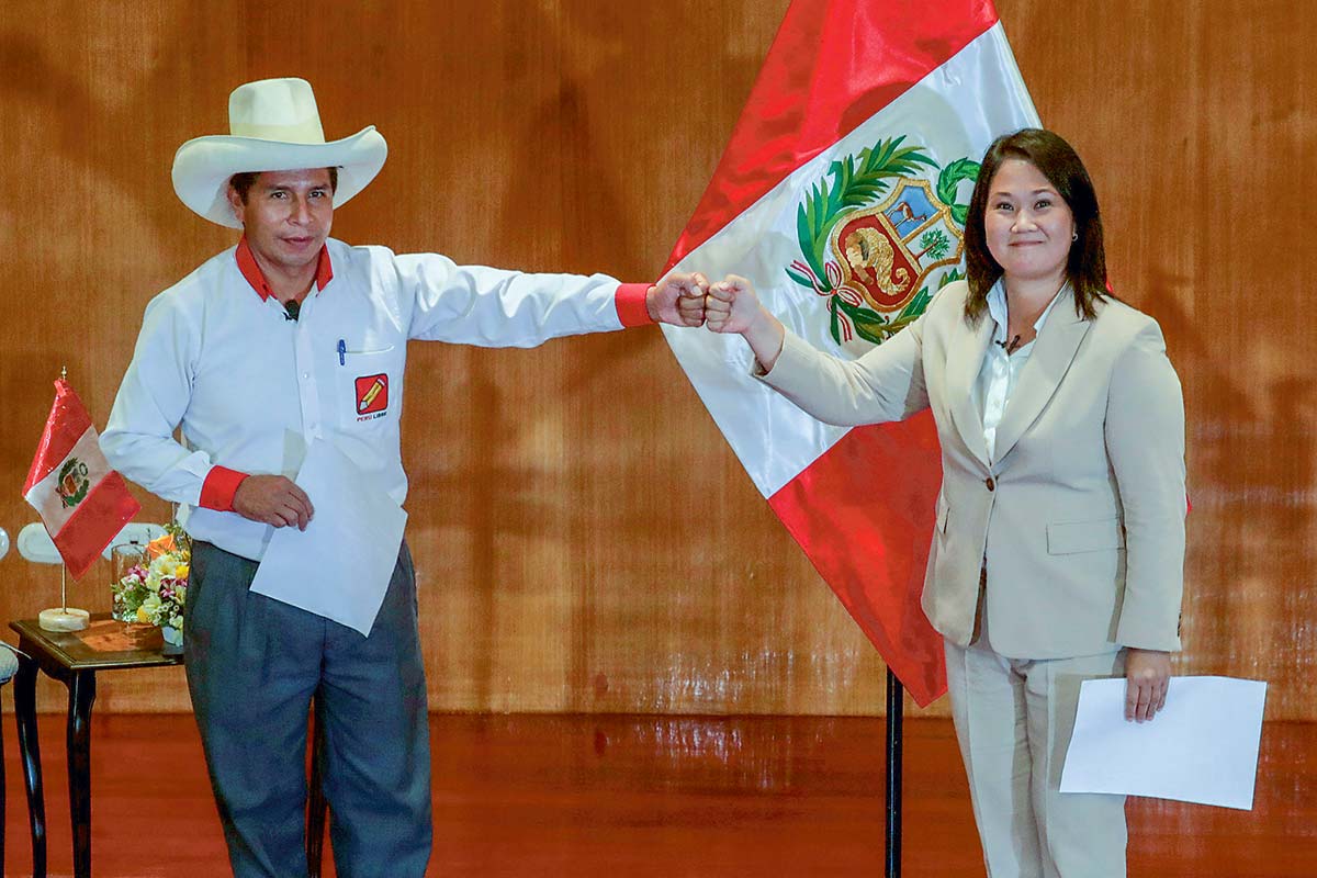 <p>Perú, los hitos de una elección histórica entre Fujimori y Castillo</p>
