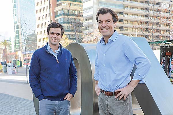 Felipe Claro y Nicolás Shea Alianza entre Moneda Asset Management y Cumplo. Foto: Julio Castro