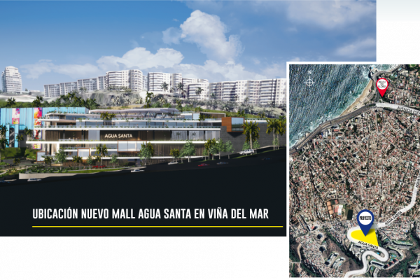 Alistan nuevo centro comercial en sector de subida Agua Santa en Viña del Mar