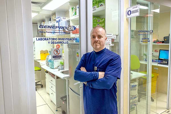 Hernán González fundador de GeneproDX.