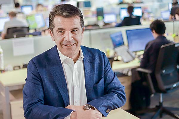 <p>Renzo Corona socio principal de PwC Chile. Foto: Julio Castro</p>