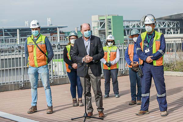 MOP mantiene postura de no modificar el contrato del aeropuerto y despeja el camino para ir al Ciadi