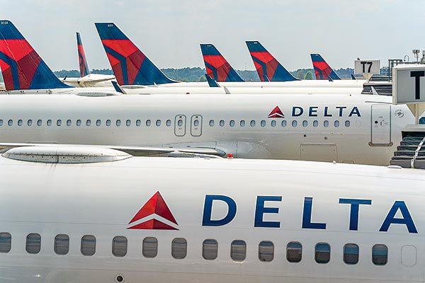 Delta reportó resultados para el segundo trimestre de 2021. Foto: Bloomberg