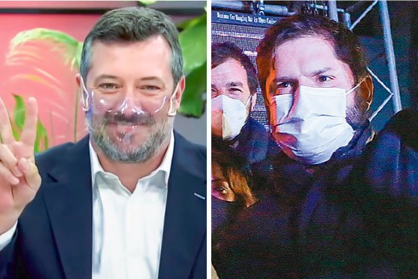 Sebastián Sichel y Gabriel Boric obtuvieron una sopresiva victoria en las primarias de sus pactos, Chile Vamos y Apruebo Dignidad, respectivamente. Foto: Agencia Uno