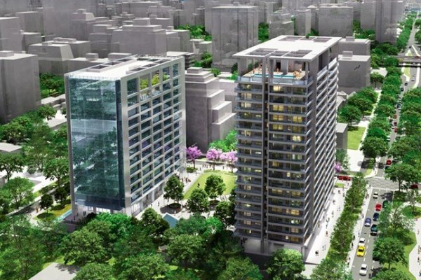 Edificio multifamily que va a operar Assetplan en Las Condes