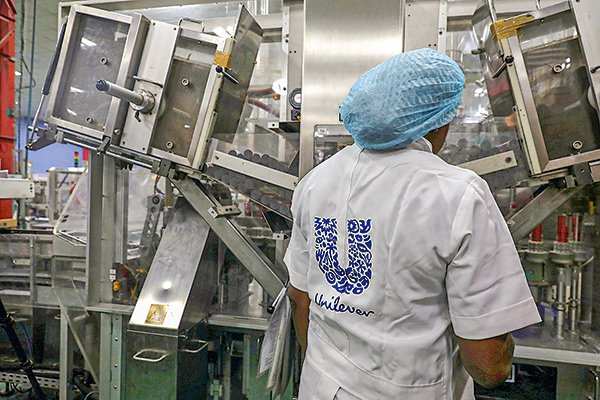 Unilever experimenta la inflación más fuerte desde la crisis financiera de 2008