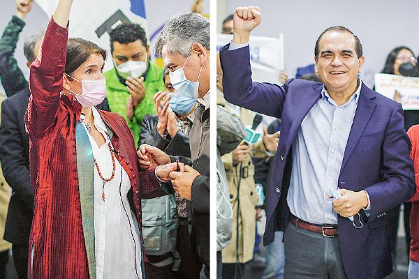 Narváez y Maldonado se suman a carta DC y se inscriben en consulta ciudadana de Unidad Constituyente