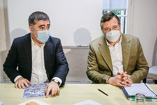 Sichel se reúne con Desbordes e incorpora a Germán Vera a su comando